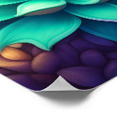 Aloë Vera en Succulenten Collage Poster (Hoek)