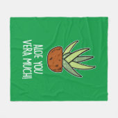 Aloe Vera Fleece Deken (Voorkant (Horizontaal))
