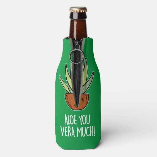 Aloe Vera Flesjeskoeler (Fles Achterkant)