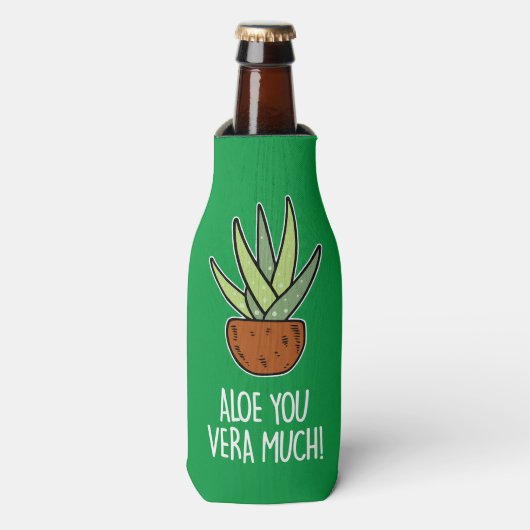 Aloe Vera Flesjeskoeler (Fles Voorkant)