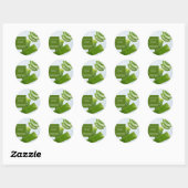 Aloe vera gezichtsmasker label (Vel)