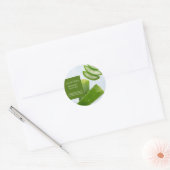 Aloe vera gezichtsmasker label (Envelop)