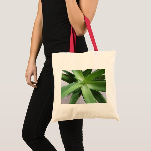Aloe Vera in zijn eerste Tote Bag (Voorkant (product))