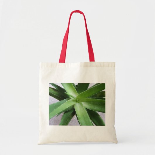 Aloe Vera in zijn eerste Tote Bag (Voorkant)