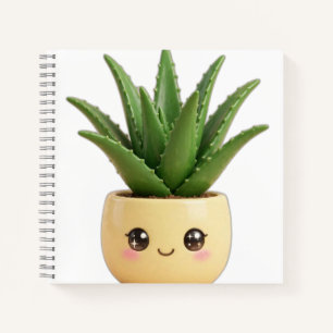 Aloe Vera Kawaii Kamerplant Notitieboek