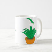 Aloë Vera Koffiemok (Voorkant rechts)