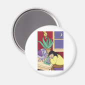 Aloe Vera Magneet (Voorkant / Achterkant)