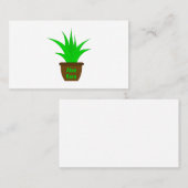 Aloe Vera met label (Voorkant / Achterkant)