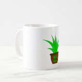 Aloe Vera met label Koffiemok (Voorkant links)