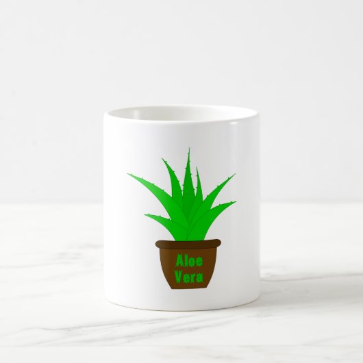 Aloe Vera met label Koffiemok (Center)