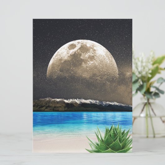 Aloe Vera Moon Beach (Staand voorkant)