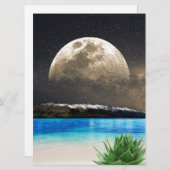 Aloe Vera Moon Beach (Voorkant / Achterkant)