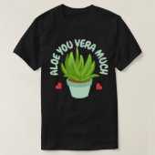 Aloe Vera Plants  T-shirt (Design voorkant)
