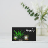Aloe Vera Rocks Spa Visitekaartje (Staand voorkant)