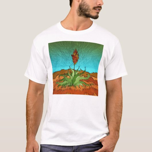 Aloe Vera - Sabila T-shirt (Voorkant)