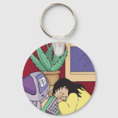 Aloe Vera Sleutelhanger (Voorkant)