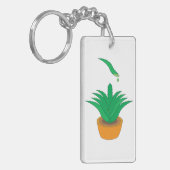 Aloe Vera Sleutelhanger (Voorkant Links)