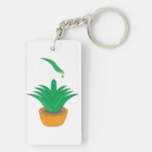 Aloe Vera Sleutelhanger (achterkant)