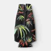 Aloe Vera Succulent Blooms Garden Waterverf Flesjeskoeler (Achterkant)