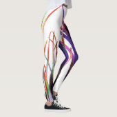 Aloë Vera verlaat Leggings (Rechts)