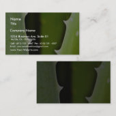 Aloe Vera Visitekaartje (Voorkant / Achterkant)