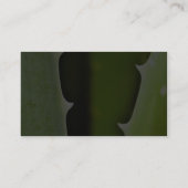 Aloe Vera Visitekaartje (Achterkant)