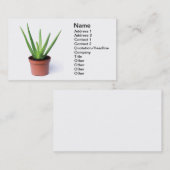 Aloe Vera Visitekaartje (Voorkant / Achterkant)