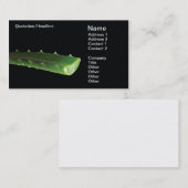 Aloe Vera Visitekaartje (Voorkant / Achterkant)