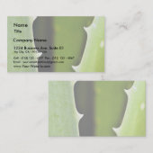 Aloe Vera Visitekaartje (Voorkant / Achterkant)