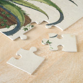 Aloe Vera Vulgaris uit 'Phytographia Curiosa', p Legpuzzel (Zijkant)