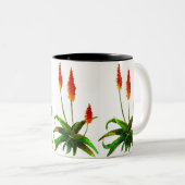 Aloe waterverf mok (Voorkant rechts)