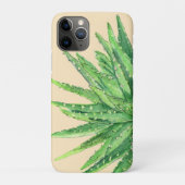 Aloe waterverf ontwerp op een fonecase. Case-Mate iPhone case (Achterkant)