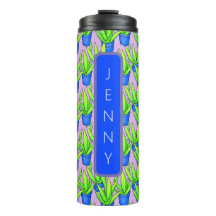 Aloë zeer Planten gepersonaliseerd Thermosbeker