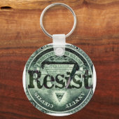 Alogia rev1 - Resist sleutelhanger (Voorkant)