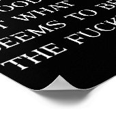 Alogies My Good But What Seems To Be The For  Poster (Hoek)