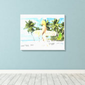 Aloha 01 canvas afdruk (Insitu (Houten vloer))