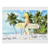 Aloha 01 Glossy Perfect Poster (Voorkant)