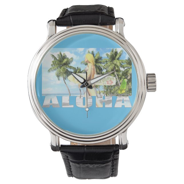 Aloha 01 horloge (Voorkant)