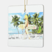 Aloha 01 keramisch ornament (Links)