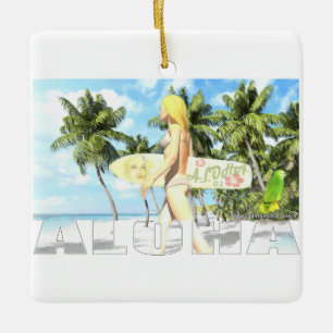 Aloha 01 keramisch ornament