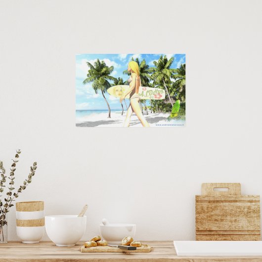 Aloha 01 poster (Keuken)