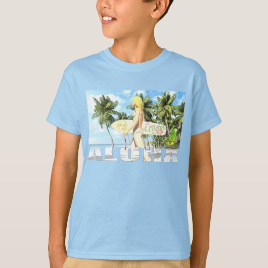 Aloha 01 t-shirt (Voorkant)