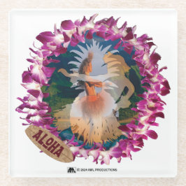 ALOHA 28 GLAZEN ONDERZETTER