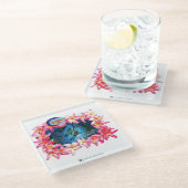 ALOHA 2 10 GLAZEN ONDERZETTER (Schuin)