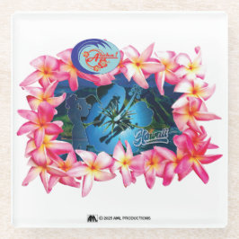 ALOHA 2 10 GLAZEN ONDERZETTER