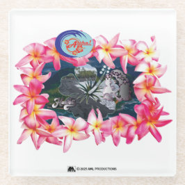 ALOHA 2 11 GLAZEN ONDERZETTER