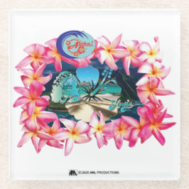 ALOHA 2 12 GLAZEN ONDERZETTER