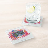 ALOHA 2 4 VERSIE 1 GLAZEN ONDERZETTER (Schuin)