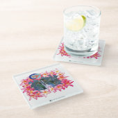 ALOHA 2 4 VERSIE 2 GLAZEN ONDERZETTER (Schuin)