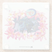 ALOHA 2 5 VERSIE 1 GLAZEN ONDERZETTER (Achterkant)